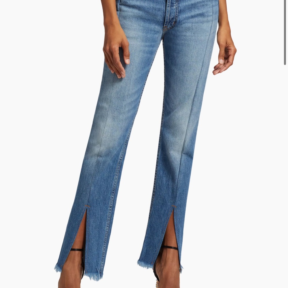 EB Denim split hem jeans - Picture 5 of 13